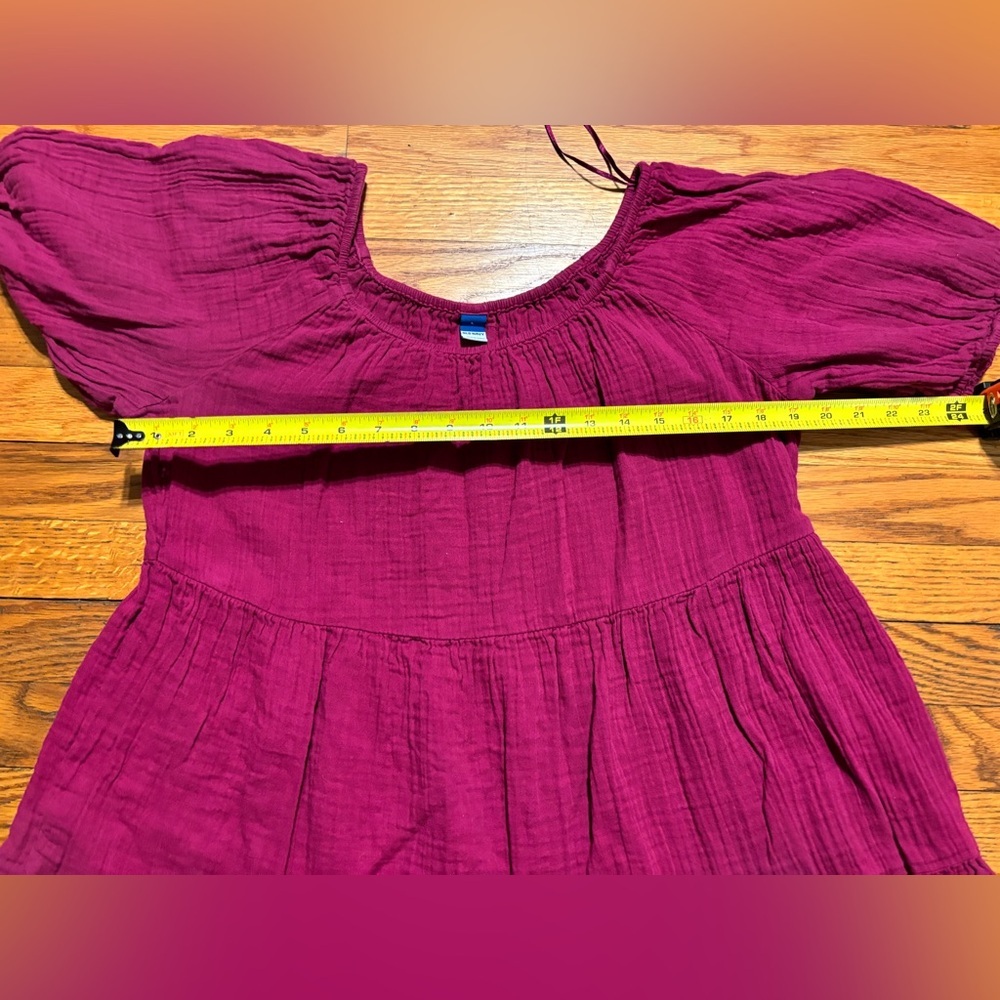Old Navy Women’s Berry colored Casual Dress - Picture 4 of 8